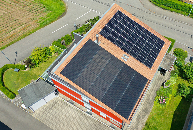 Photovoltaik-Anlage in Fislisbach