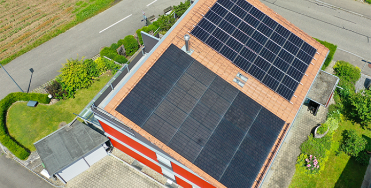 Photovoltaik-Anlage in Fislisbach