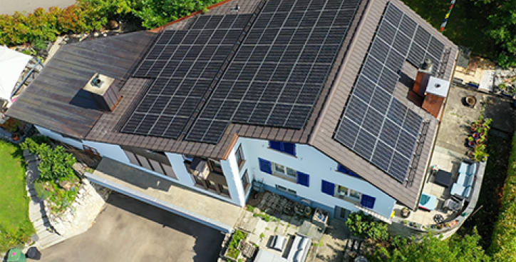 Photovoltaik auf Schrägdach